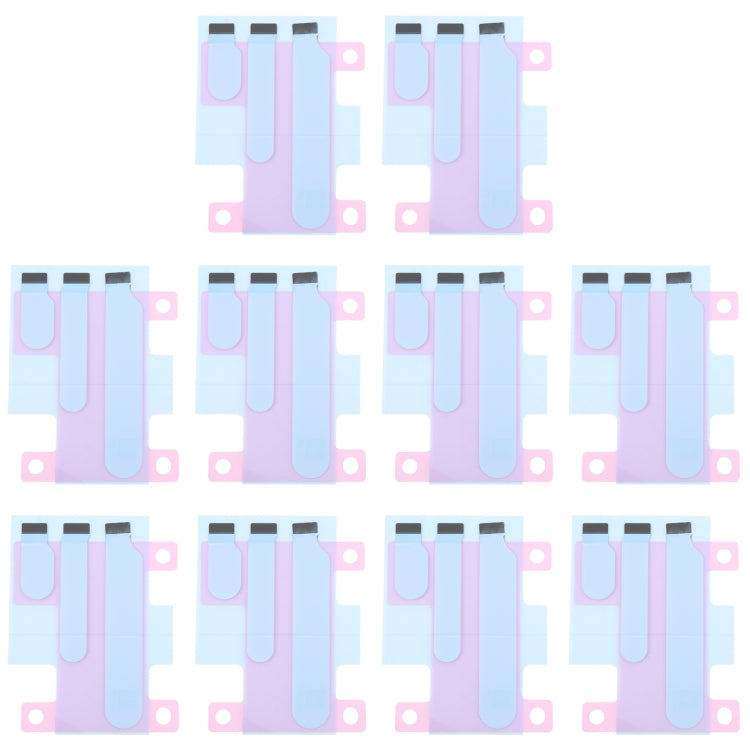 10pcs Battery Adhesive Tape Stickers, For iPhone 17 Pro Max, For iPhone 17 Pro, For iPhone 17, For iPhone Air, For iPhone 16e, For iPhone 16 Pro Max, For iPhone 16 Pro, For iPhone 16 Plus, For iPhone 16, For iPhone 15 Pro Max, For iPhone 15 Pro...