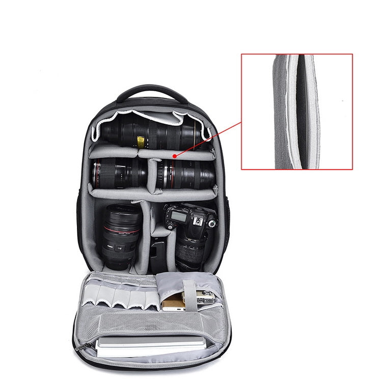 CADeN W9 Travel Lens Pouch Bag Drone Camera Backpack Bag