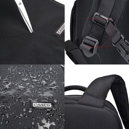 CADeN W9 Travel Lens Pouch Bag Drone Camera Backpack Bag