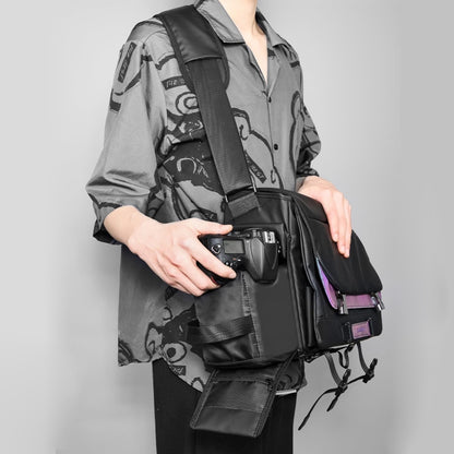 Cwatcun D85 Camera Bag Side Quick Access Camera Messenger Case Waterproof Bag, 30 x 15 x 24cm Small, 32 x 14 x 24cm Medium, 36.5 x 17 x 26cm Large, 40 x 17 x 30cm XL
