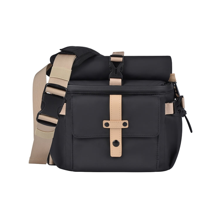 Cwatcun D90 Contrast Color Single Shoulder Camera Bag Outdoor Camera Bag Professional Crossbody Handbag, 22 x 15 x 18.5cm Small, 27 x 17 x 18.5cm Medium, 30.5 x 19 x 20cm Large