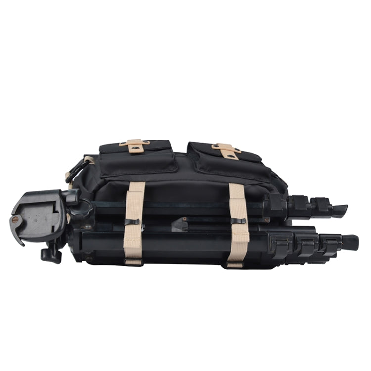Cwatcun D90 Contrast Color Single Shoulder Camera Bag Outdoor Camera Bag Professional Crossbody Handbag, 22 x 15 x 18.5cm Small, 27 x 17 x 18.5cm Medium, 30.5 x 19 x 20cm Large