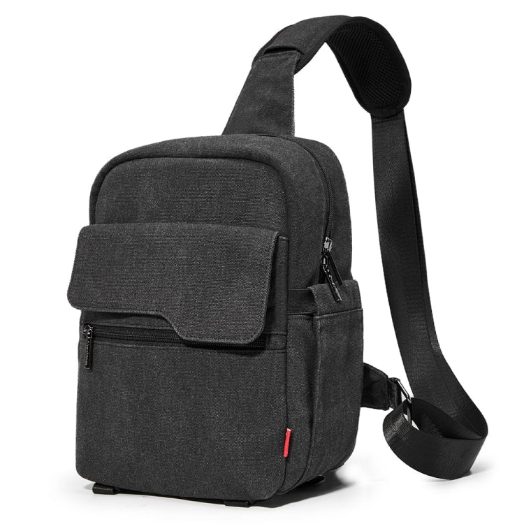Cwatcun D93 Camera Bag Canvas Shoulder Bag, 19.5 x 13.5 x 25cm Black, 21 x 14 x 30cm Black, 21 x 14 x 30cm Beige
