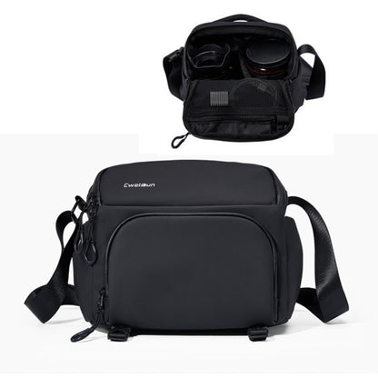 Cwatcun D101 Crossbody Camera Bag Photography Lens Shoulder Bag, 20 x 20.5 x 15cm, 29 x 24 x 17cm