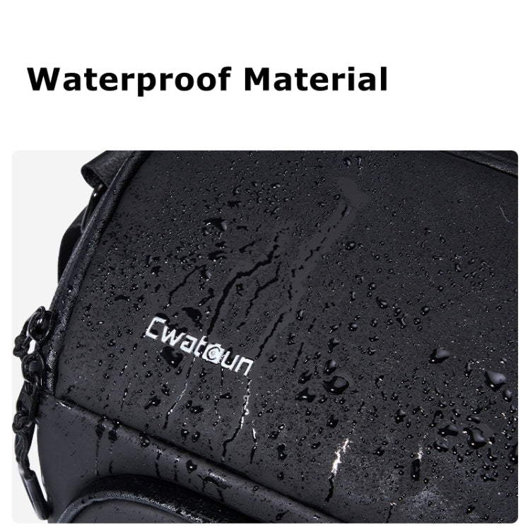 Cwatcun D101 Crossbody Camera Bag Photography Lens Shoulder Bag, 20 x 20.5 x 15cm, 29 x 24 x 17cm