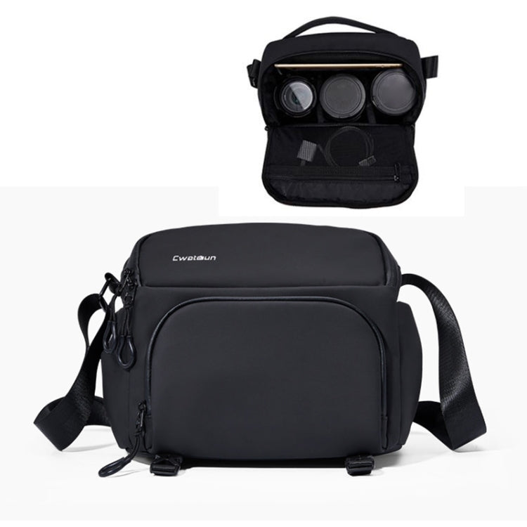 Cwatcun D101 Crossbody Camera Bag Photography Lens Shoulder Bag, 20 x 20.5 x 15cm, 29 x 24 x 17cm