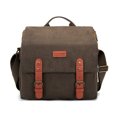 Cwatcun N1 Retro Multifunctional Canvas Waterproof Digital Camera Photography Bag, 18 x 12.5 x 21cm Beige, 18 x 12.5 x 21cm Coffee, 22.5 x 14.5 x 27cm Beige, 22.5 x 14.5 x 27cm Coffee, 29 x 14.5 x 22cm Coffee