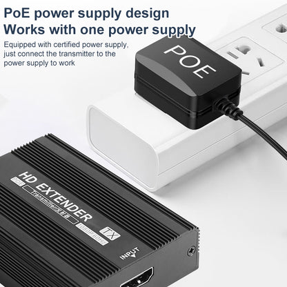 Measy ET1815 HDMI Extender Transmitter and Receiver Converter, Transmission Distance: 150m, AU, EU, US, UK