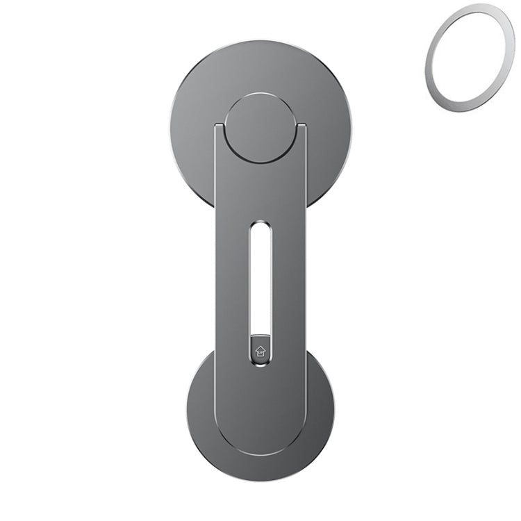 ZF013 For Tesla MagSafe Magnetic Hidden Phone Holder, Flip Version, ZF013 (Grey), ZF013