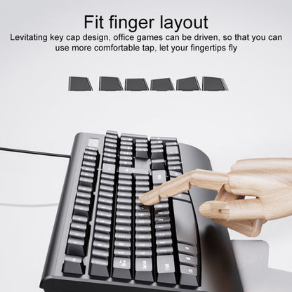 AULA AC106 USB Port Wired Keyboard Mouse Set, AC106