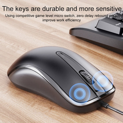 AULA AC106 USB Port Wired Keyboard Mouse Set, AC106