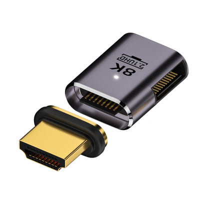 8K 60Hz HDTV to HDTV Magnetic Adapter, Male Straight Female Side Right Bend, Male Straight Female Side Left Bend, 3D Curved Female Vertical Reverse Side, 3D Curved Female Vertical Front Side, Straight
