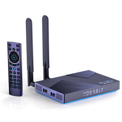 H96 Max V58 Android 12.0 Smart TV Box, Quad-core Cortex-A76 and Quad-core Cortex-A55, 4GB+32GB, 8GB+64GB