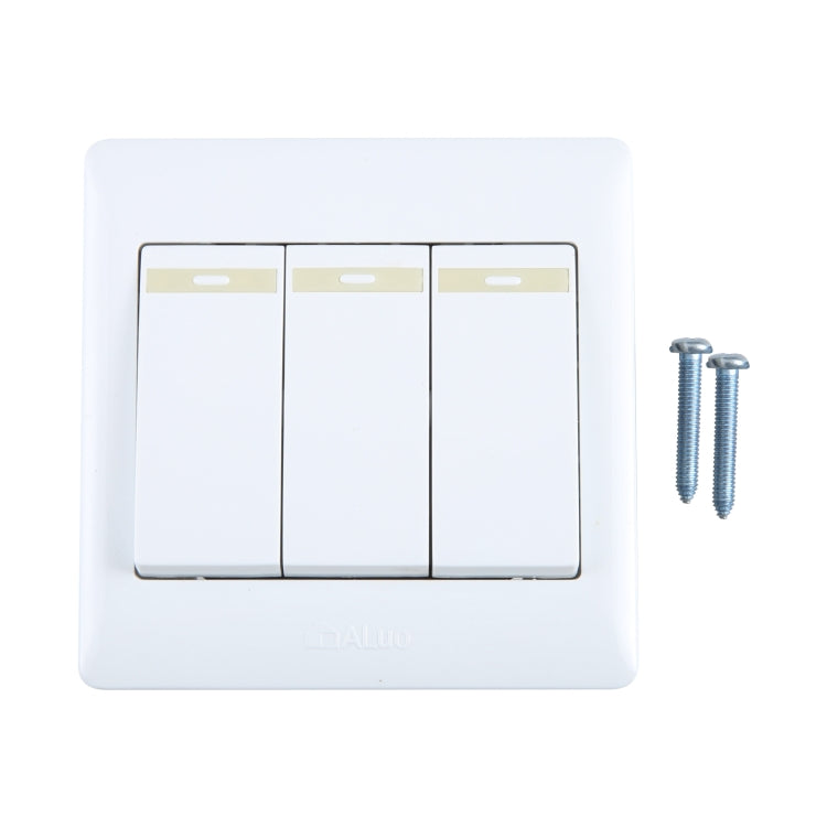 185-265V Wall Switch 86mm, One Button, Two Buttons, Three Buttons, Four Buttons