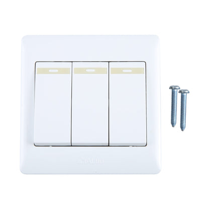 185-265V Wall Switch 86mm, One Button, Two Buttons, Three Buttons, Four Buttons