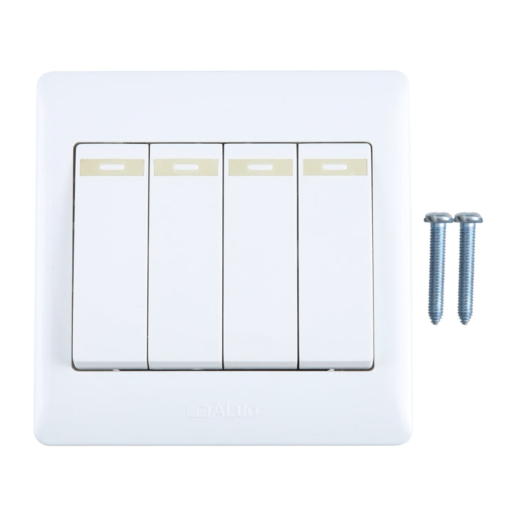 185-265V Wall Switch 86mm, One Button, Two Buttons, Three Buttons, Four Buttons