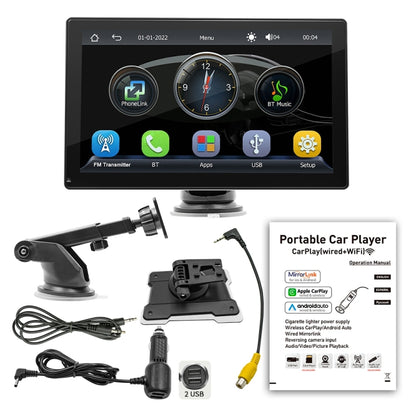 B5305 9 inch Portable Car MP5 Player Support CarPlay / Android Auto, B5305