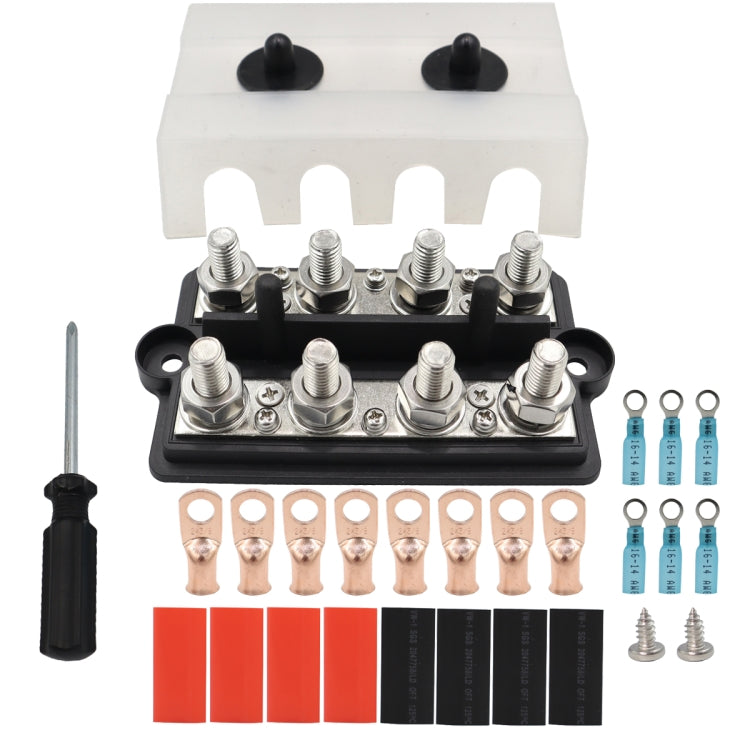 CP-4063 Double Row M10 Power Distribution Block Terminal Studs with Terminals, CP-4063