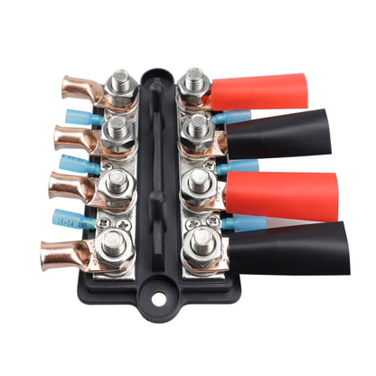 CP-4063 Double Row M10 Power Distribution Block Terminal Studs with Terminals, CP-4063