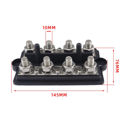 CP-4063 Double Row M10 Power Distribution Block Terminal Studs with Terminals, CP-4063