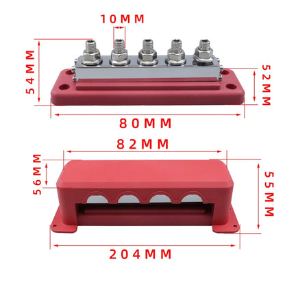 CP-4330-02 600A M10 Power Distribution Block Terminal Studs, CP-4330-02