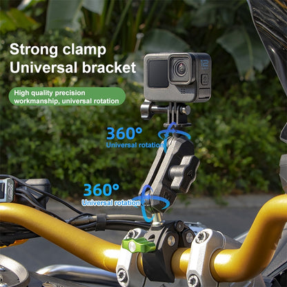 RUIGPRO Crab Clamp Action Camera Bracket, 1/4 Ball Head Mount, 1/4 Ball Head Mount with Rod, 3-claw Ball Head Mount, 3-claw Ball Head Mount with Rod, Dual-Head Crab, Dual-Head Crab with Selfie Stick, 1/4 Ball Head Dual-Head Crab with Selfie Stick...