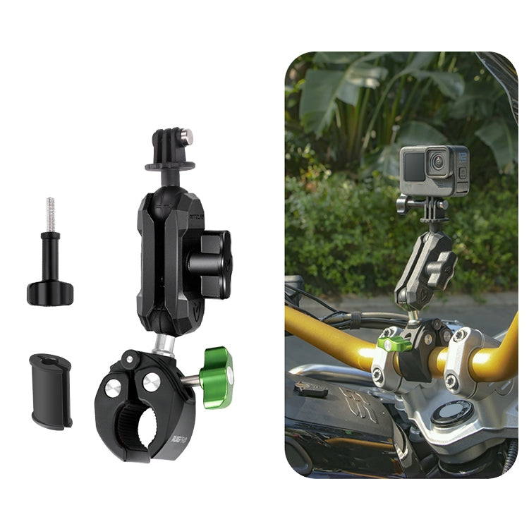 RUIGPRO Crab Clamp Action Camera Bracket, 1/4 Ball Head Mount, 1/4 Ball Head Mount with Rod, 3-claw Ball Head Mount, 3-claw Ball Head Mount with Rod, Dual-Head Crab, Dual-Head Crab with Selfie Stick, 1/4 Ball Head Dual-Head Crab with Selfie Stick...