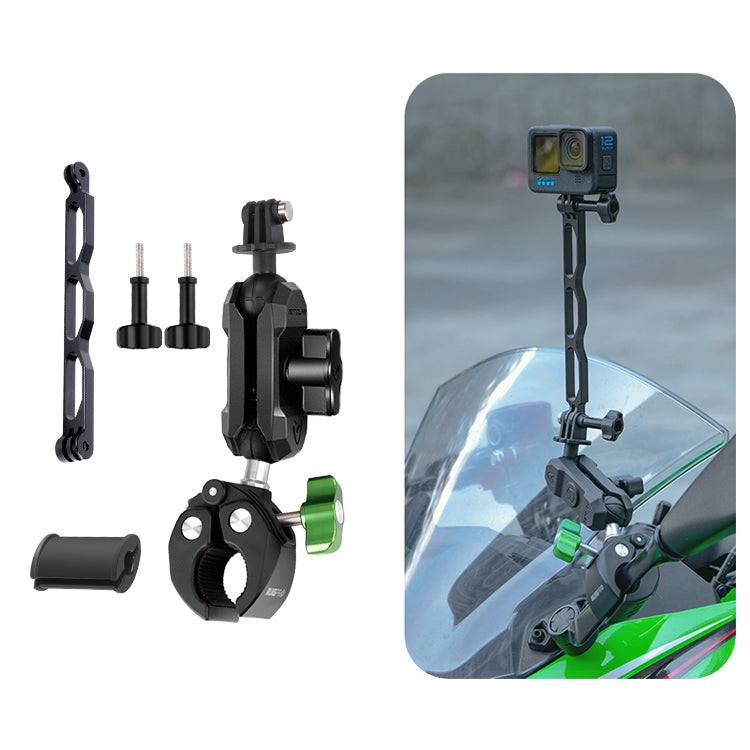 RUIGPRO Crab Clamp Action Camera Bracket, 1/4 Ball Head Mount, 1/4 Ball Head Mount with Rod, 3-claw Ball Head Mount, 3-claw Ball Head Mount with Rod, Dual-Head Crab, Dual-Head Crab with Selfie Stick, 1/4 Ball Head Dual-Head Crab with Selfie Stick...