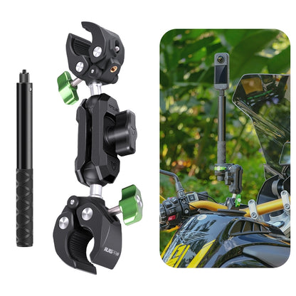 RUIGPRO Crab Clamp Action Camera Bracket, 1/4 Ball Head Mount, 1/4 Ball Head Mount with Rod, 3-claw Ball Head Mount, 3-claw Ball Head Mount with Rod, Dual-Head Crab, Dual-Head Crab with Selfie Stick, 1/4 Ball Head Dual-Head Crab with Selfie Stick...