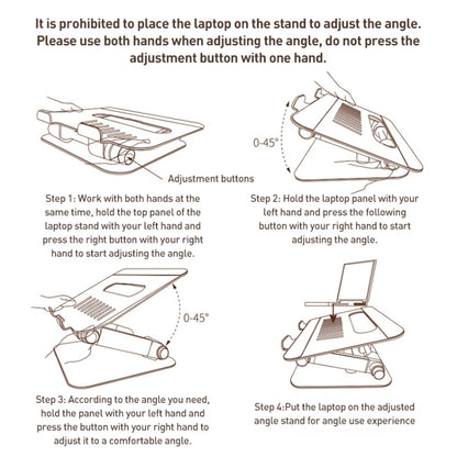 Yesido LP06 Foldable Laptop Swivel Stand, LP06