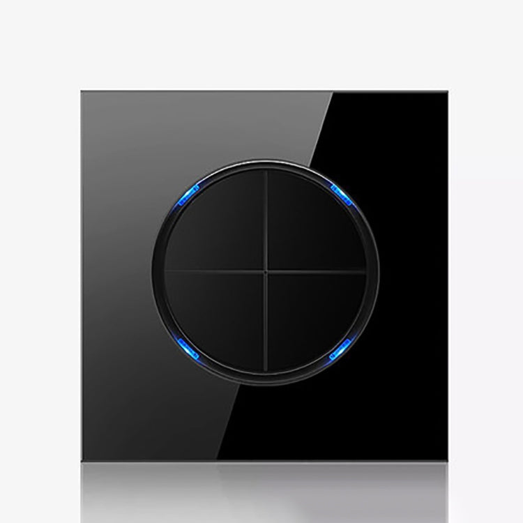 86mm Round LED Tempered Glass Switch Panel, Black Round Glass, One Open Dual Control, Two Billing Control, Two Open Dual Control, Three Billing Control, Three Open Dual Control, Four Billing Control, Four Open Dual Control, One Open Multiple Control