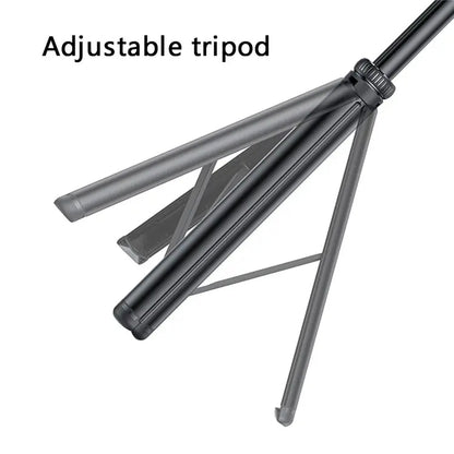 YESIDO SF17 Multifunctional Retractable Metal Tripod Stand Selfie Stick for Cell Phones Camera, SF17