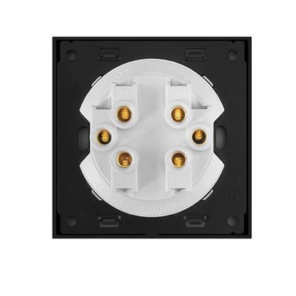 86mm Round LED Tempered Glass Switch Panel, Gray Round Glass, One Open Dual Control, Two Billing Control, Two Open Dual Control, Three Billing Control, Three Open Dual Control, Four Billing Control, Four Open Dual Control, One Open Multiple Control
