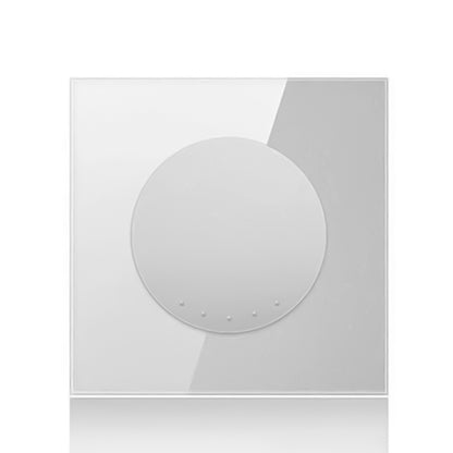 86mm Round LED Tempered Glass Switch Panel, Gray Round Glass, One Open Dual Control, Two Billing Control, Two Open Dual Control, Three Billing Control, Three Open Dual Control, Four Billing Control, Four Open Dual Control, One Open Multiple Control