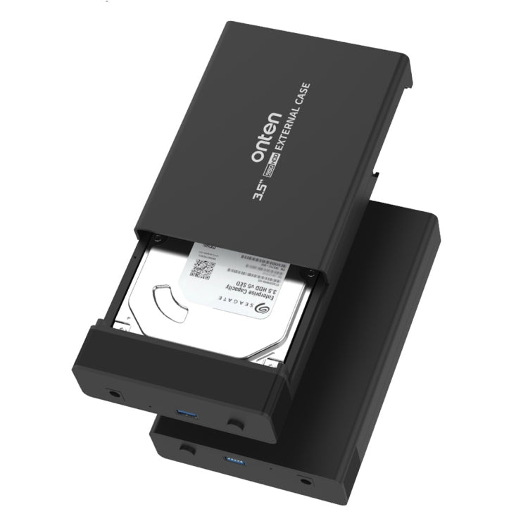 Onten UHD3 3.5 inch USB3.0 HDD External Hard Drive Enclosure, US Plug
