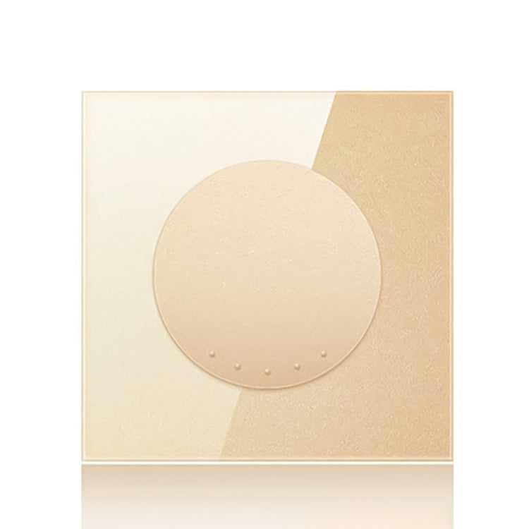 86mm Round LED Tempered Glass Switch Panel, Gold Round Glass, One Open Dual Control, Two Billing Control, Two Open Dual Control, Three Billing Control, Three Open Dual Control, Four Billing Control, Four Open Dual Control, One Open Multiple Control
