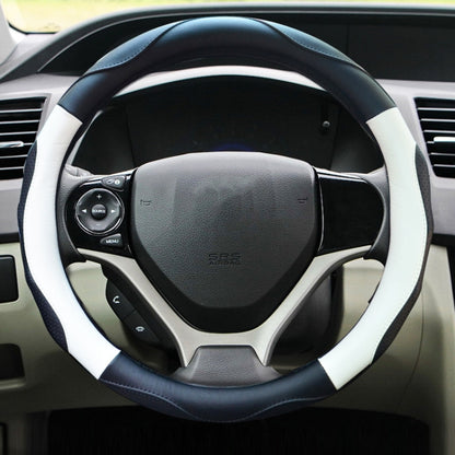 Super Fiber Leather Car Universal Anti-skid Steering Wheel Cover, Diameter: 38cm