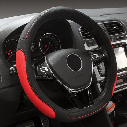 D Style Car Universal Anti-skid Steering Wheel Cover, Diameter: 38cm, D Style