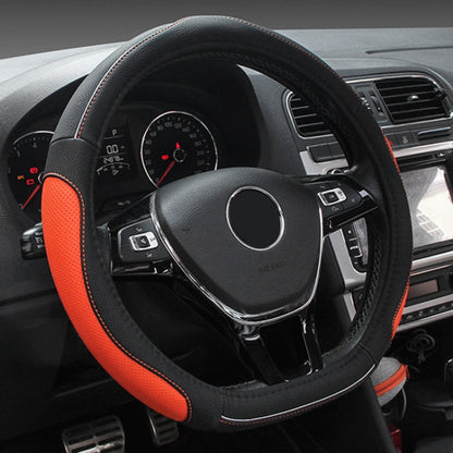 D Style Car Universal Anti-skid Steering Wheel Cover, Diameter: 38cm, D Style