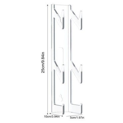 2pcs YX072 Acrylic Game Controller and Headphone Wall Mount, YX072