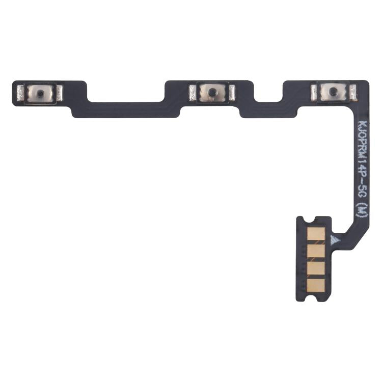 OEM Power Button & Volume Button Flex Cable, For Realme 16 RMX5171, For Realme GT 8 Pro, For Realme P4 5G, For Realme 15T, For Realme 15 Pro RMX5101, For Realme 15 5G RMX5106, For Realme Narzo 80 Lite 5G, For Realme C71 4G RMX5303