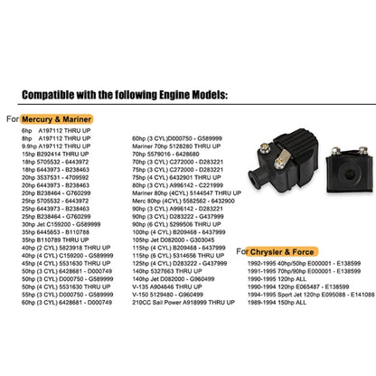 A6943 Car Ignition Coils 339-832757A for Mercury, For Mercury
