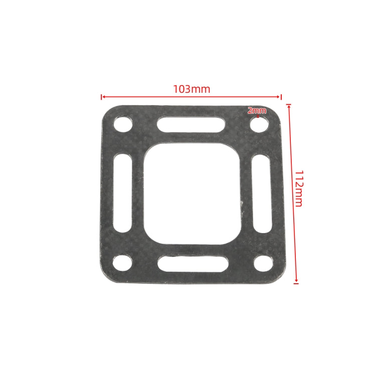 A8504 4pcs / Set Car Exhaust Elbow Gasket for Mercruiser 27-863726
