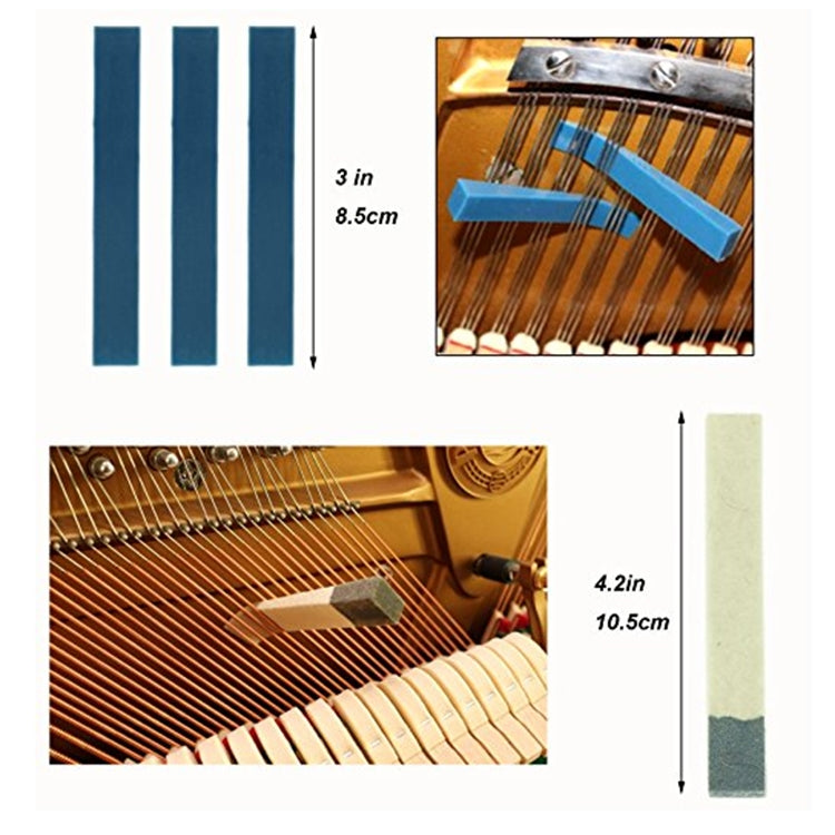 10 in 1 Piano Tuning Wrench Set, 10 in 1
