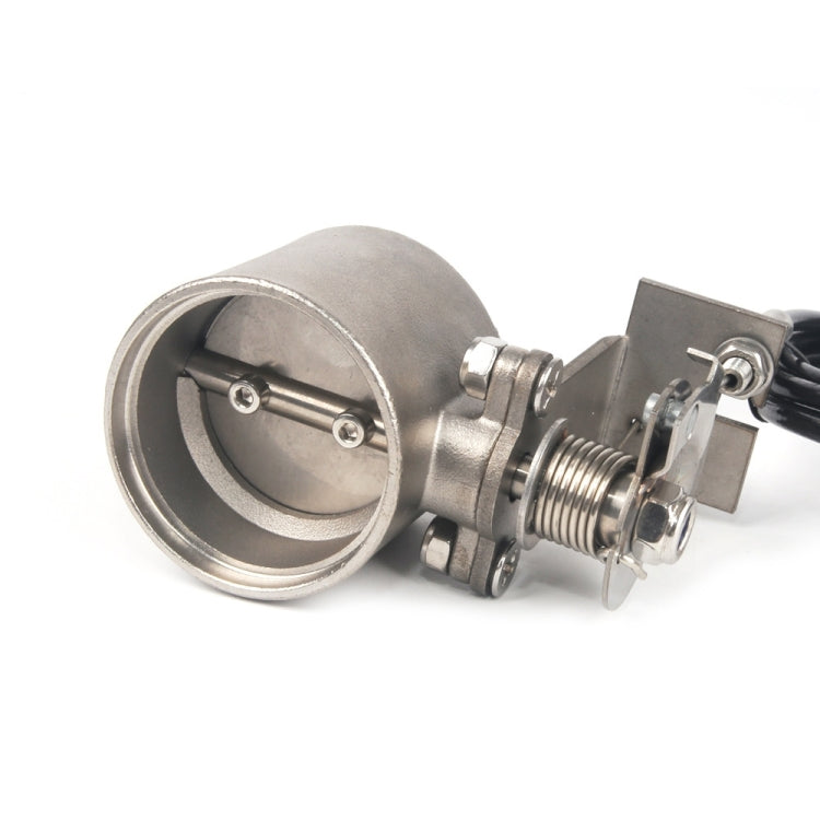 Oblique Sports Car Manually Open Exhaust Pipe Valve for 60mm Tube, For 60mm Tube
