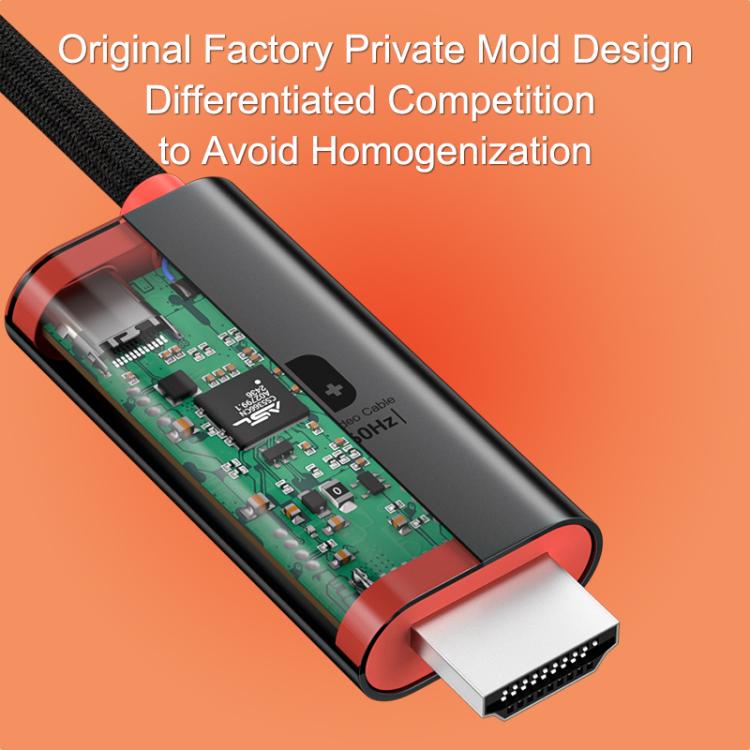 USB-C / Type-C to HDMI HD Adapter Cable, Length: 1.8m, 4K 60Hz