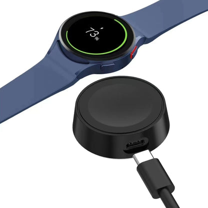 Portable Smart Watch Magnetic Wireless Charger, For Samsung Galaxy Watch Series, For Apple Watch Series