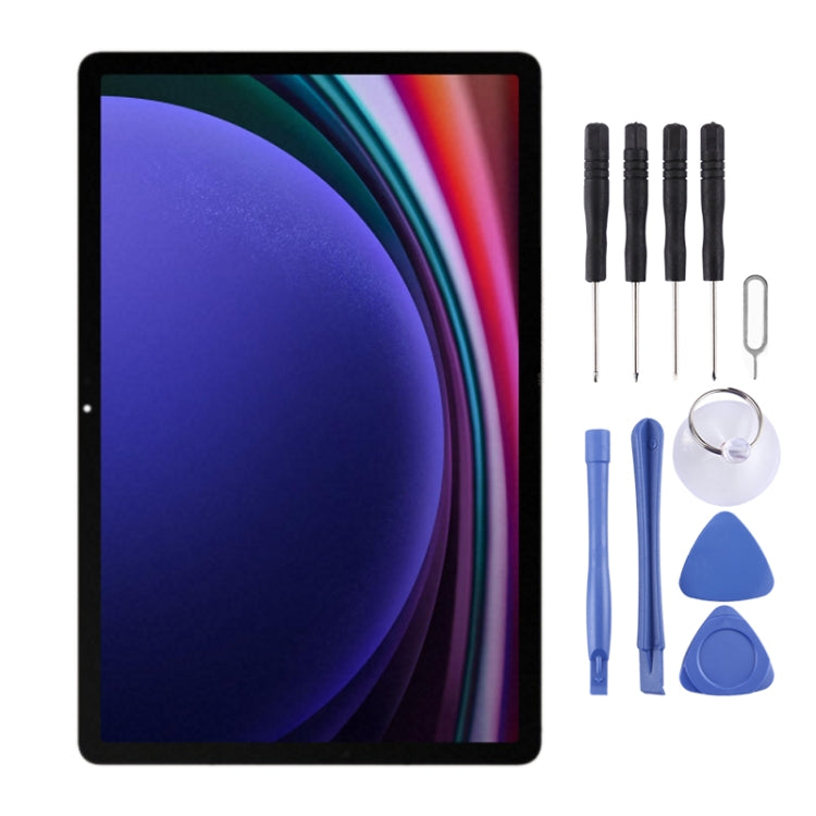 Original LCD Screen With Digitizer Full Assembly, For Samsung Galaxy Tab S9 FE+ 5G SM-X616/X610, For Samsung Galaxy Tab S9 FE 5G SM-X516/X510, For Samsung Galaxy Tab A9+ SM-X210/X215/X216, For Samsung Galaxy Tab A9 SM-X110/X115