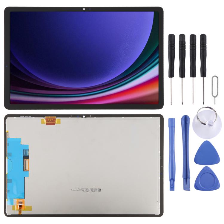 Original LCD Screen With Digitizer Full Assembly, For Samsung Galaxy Tab S9 FE+ 5G SM-X616/X610, For Samsung Galaxy Tab S9 FE 5G SM-X516/X510, For Samsung Galaxy Tab A9+ SM-X210/X215/X216, For Samsung Galaxy Tab A9 SM-X110/X115