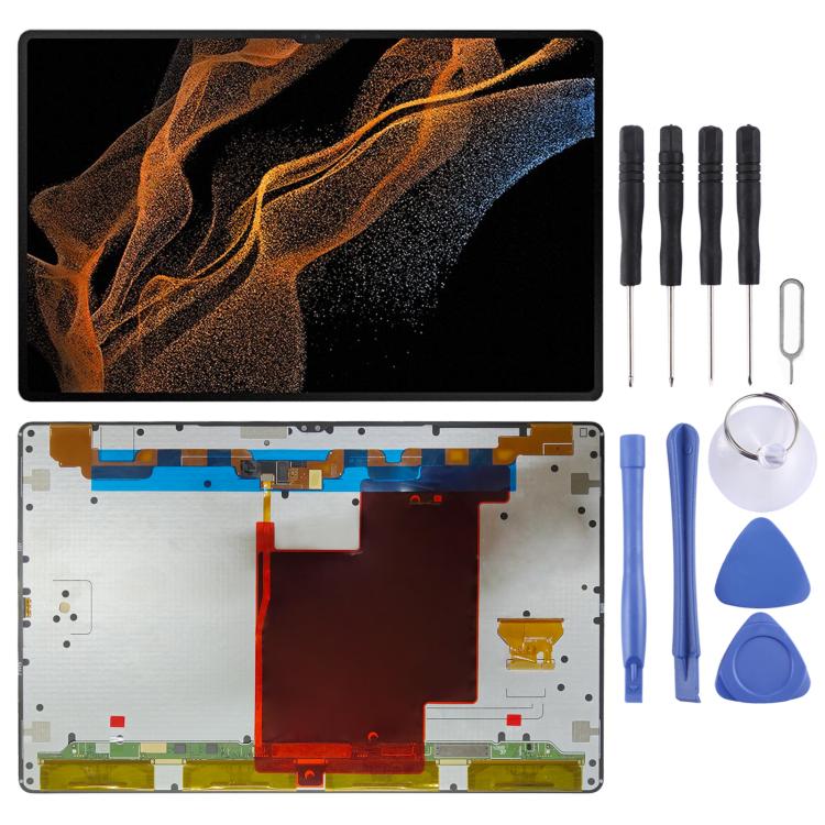 Original LCD Screen With Digitizer Full Assembly, For Samsung Galaxy Tab S9 FE+ 5G SM-X616/X610, For Samsung Galaxy Tab S9 FE 5G SM-X516/X510, For Samsung Galaxy Tab A9+ SM-X210/X215/X216, For Samsung Galaxy Tab A9 SM-X110/X115